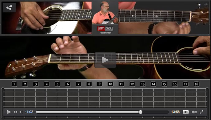 sample video lesson display